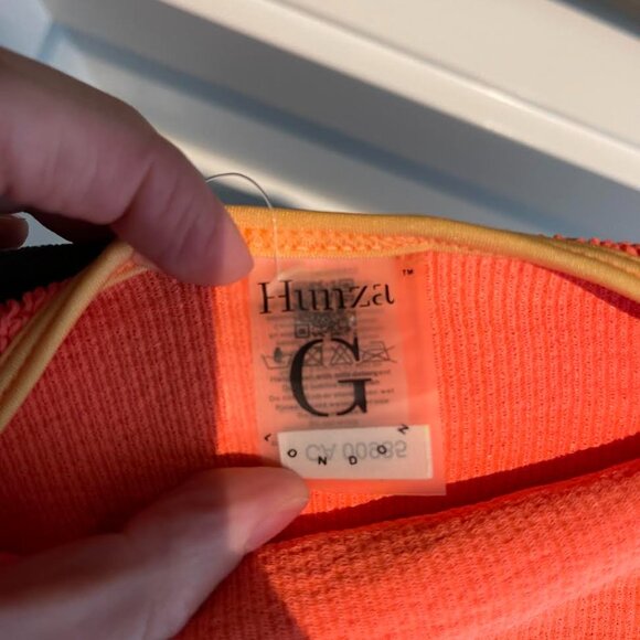 ❌SOLD❌ Hunza G Pamela Swimsuit Orange - Picture 3 of 6